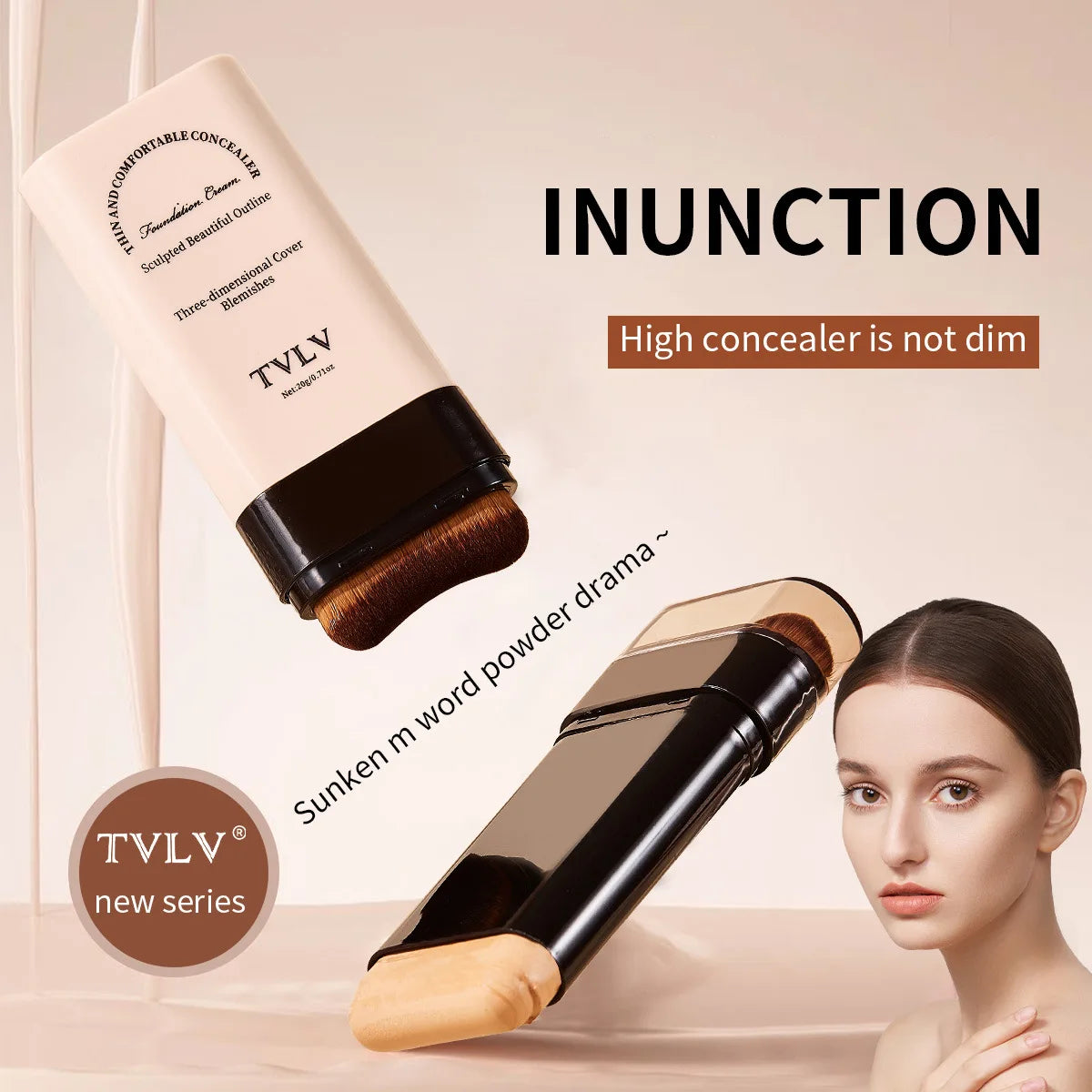 Tvlv Eraser Women's Foundation Stick Non-Stuck