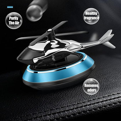 Solar Helicopter Car Air Freshener