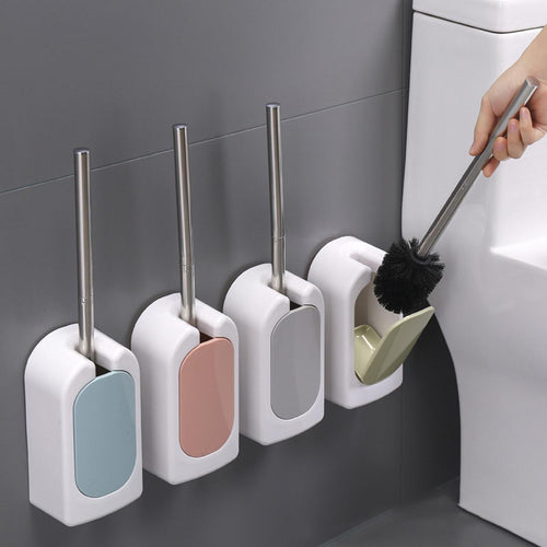 Solid Wood Phnom Penh Toilet Brush Can Be Wall-mounted
