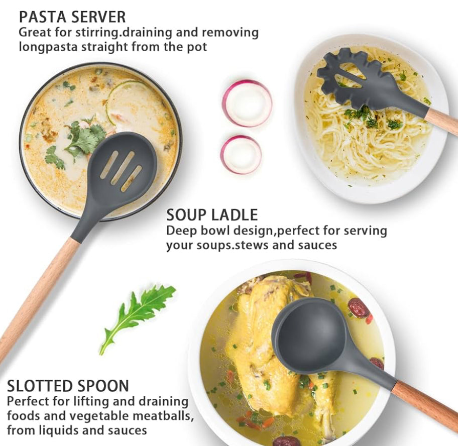 12 Pcs Utensils Cooking Set
