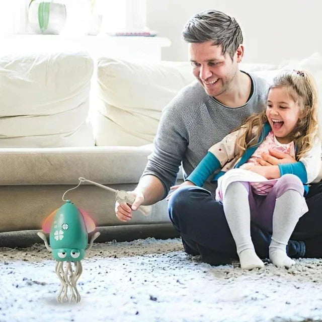 Auto-Sensing Obstacle Electronic Pet with Music and Light